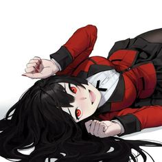 Anime Kakegurui, Carrd Stuff, Yumeko Jabami, Red, Anime