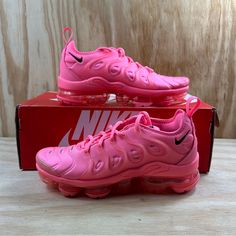 New Nike Air Vapormax Plus Bubblegum Pink Dm8337-600 Women Size 6. Brand New With Box Ships Same Or Next Day Questions Feel Free To Ask Pink Running Shoes With Air Cushioning, Functional Pink Sneakers With Round Toe, Pink Functional Running Shoes With Air Cushioning, Pink Dynamic Sneakers With Round Toe, Casual Running Shoes With Air Cushioning And Round Toe, Pink Dynamic Round Toe Sneakers, Dynamic Pink Running Shoes With Air Cushioning, Dynamic Pink Round Toe Sneakers, Air Max Cushioned Sneakers With Round Toe