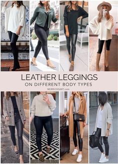 How to Style It: Black Leather Leggings Outfits | Merrick's Art Leather Pants Leggings Outfit, Casual Black Leather Pants Outfit, Outfit Ideas With Leather Leggings, Black Leather Leggings Outfit Winter, Leather Leggings Outfit 2023, Pleather Legging Outfits Plus Size, Black Leather Leggings Outfit Dressy, Black Leather Leggings Outfit Casual, Black Leather Leggings Outfit Night