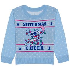 Give her wardrobe a festive refresh with this girls' Lilo and Stitch Christmas sweater from Jumping Beans. ©Disney Click on this KIDS APPAREL & SHOES GUIDE to find the perfect fit and more! Give her wardrobe a festive refresh with this girls' Lilo and Stitch Christmas sweater from Jumping Beans. ©Disney Click on this KIDS APPAREL & SHOES GUIDE to find the perfect fit and more! FEATURES Crewneck Long sleeves Disney's Lilo and Stitch graphic on chest Sweater knit constructionFABRIC & CARE Cotton, Lilo And Stitch Christmas, Shoes Guide, Stitch Christmas, Disney Lilo, Jumping Beans, Fall Kids, Kids Sweater, Sweater Knit, Toddler Sizes