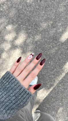 cherry cola nails Cherry Cola Nails Designs, Maroon Nails With Design, Red Nails With Cherries, Red Wine Nails Design, Cherry Gel Nails, Cherry Design Nails, Cherry Red Nail Designs, Cherry Cola Nails, Cherry Nails Designs