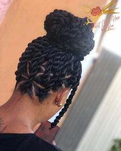 Twisted Updo For Black Women, Twist Braids Updo, Twist Updo For Black Women, Upstyle Braids For Black Hair, Twist Hairstyles Updo, Afro Hair Twists, Natural Updo Hairstyles, Large Twists, Twisted Braid Hairstyles