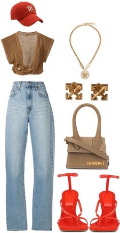 Denise Mercedes, Twisted Top, Linen Crop Top, Two Friends, Cute Simple Outfits, Fall Fashion Outfits, Looks Style, Lookbook Outfits, Outfits Casuales