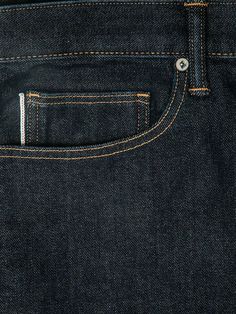 Hiroshi Kato's premium denim is inspired by the classic vintage blue jean. Their Premium Japanese 4-Way Stretch Selvedge denim story starts in Japan where the fabric is developed at one of the oldest denim mills. Kato blends a unique 4 way stretch material with selvedge denim to create a specific amount of stretch and comfort you wouldn’t typically get with selvedge denim. This 360 degree of stretch gives the wearer comfort from every angle no matter what they are doing. Hiroshi Kato's 4-Way Str Japanese Denim, Selvedge Denim, Raw Denim, Premium Denim, Blue Jean, Classic Vintage, 360 Degree, Blue Jeans, Thread