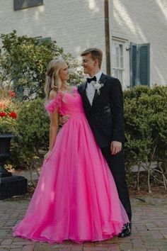 Pink Tulle Prom Dress, Prom Dress Princess, Tulle Prom Dress Long, Tulle Long Prom Dress, Princess Prom Dresses, Graduation Gown, Evening Party Gowns, Dress Princess, A Line Prom Dresses