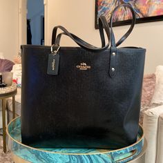 I Think It Has A Change Purse With It Which I Will Try To Locate. I Remember I Bought It At 350$ B-7-22 Reversible Bag, Bags Coach, Change Purse, Kate Spade Top Handle Bag, Womens Tote Bags, Coach Bags, Things To Think About, Top Handle Bag, Purse