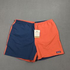 Patagonia Shorts Men's Xl Harlequin Sumac Red Baggies 5" Relaxed Fit Lined Nwt Size: Xl New With Tags Offers Welcome! Casual Blue Patagonia Bottoms, Patagonia Blue Short Bottoms, Patagonia Blue Shorts, Patagonia Sports Shorts With Pockets, Patagonia Shorts, Patagonia, Red Blue, Mens Shorts, Red And Blue