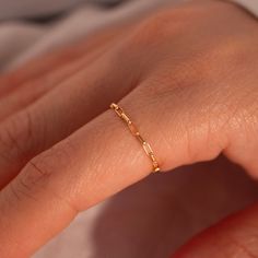 Elevate her elegance with our 14K Gold-Filled Chain Ring - a timeless and sophisticated accessory that's the perfect gift for her. Crafted to last, this permanent gold chain ring exudes enduring style and grace, making it the ultimate expression of your love and appreciation #YOU MAY LIKE THIS 14K Gold Filled clip chain rings https://www.etsy.com/listing/1567339003/14k-gold-filled-rings-permanent-gold 14K gold filled ring chain rings https://www.etsy.com/listing/1695372026/14k-gold-filled-ring-c Permanent Ring Jewelry, Permanent Jewelry Rings, Elegant 14k Gold Cable Chain Ring, Timeless Gold Chain Ring Tarnish Resistant, Elegant Tarnish Resistant Link Chain Ring, Elegant Tarnish-resistant Link Chain Ring, Permanent Jewelry Ring, Timeless Gold Chain Ring For Formal Occasions, Elegant Gold Plated Chain Link Chain Ring