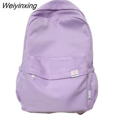 Shipping: Worldwide Express Shipping AvailableDelivery time: 🚚7-15Days Fast ShippingReturns: Fast refund,💯100% Money Back Guarantee.Brand Name: rentengerOrigin: Mainland ChinaMain Material: Cotton FabricLining Material: PolyesterBackpacks Type: SoftbackInterior: Cell Phone PocketInterior: Computer InterlayerHandle/Strap Type: Soft HandleExterior: Solid BagDecoration: AppliquesClosure Type: zipperTechnics: JacquardCapacity: 20-35 LitreItem Type: BackpacksCarrying System: Arcuate Shoulder StrapG Cute Large Capacity Purple Backpack, Purple Large Capacity Backpack Shoulder Bag, Large Capacity Purple Rectangular Backpack, Purple Bags With Large Capacity For Study, Kawaii Purple Backpack For Everyday Use, Purple Kawaii Bag For Students, Purple Kawaii Student Bag, Casual Large Capacity Purple Bag, Trendy Purple Shoulder Backpack