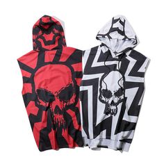 THIS ITEM WILL ARRIVE WITHIN 14-21 DAYS FROM INTERNATIONAL SHIPPER. Style: Hedging Edition type: LooseSleeve: Sleeveless Whether Hooded: Hooded Thickness: GeneralPatternFabric; cottonThe content of the main fabric component; 90 (%)Process; printing/printingColor: white, redSize; M, L, XL, XXL size Length bust Shoulder width M 75 52 14 L 77 54 14.5 XL 79 56 15 XXL 81 58 15.5 1. If the size is between the two sizes, choose a larger size. Due to manual measurements, please allow a difference of 2-3 White Hip Hop Hoodie Top, Cotton Sports Top With Hood, Hip Hop Hoodie Top For Spring, Spring Hip Hop Hoodie Top, Casual Hoodie For Sports Season, Casual Hoodie For Sports Events, Sporty Hooded Summer Top, Sporty Hooded Tops For Summer, White Hooded Sports Top