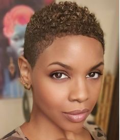 Short Black Natural Hairstyles, Natural Hair Twa, Black Hair Short Cuts, Twa Hairstyles