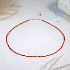 Red Agate Beads Delicate Choker AAA+ Natural 2MM Tiny Red Agate Gemstone Beaded Dainty Necklace Adjustable Agate Minimalist Choker Yoga Dainty Necklace Gift️🌟❤️🌈🌿 🌟Material : Red Agate, Natural Stones, Natural Crystal, Rough Gemstones, Raw Stone 🌟Quality: AAA+ 🌟Length: 15"+2" silver clasp 🌟Beads size: 2 mm 🌟Size: Adjustable 🌟+ Free gift pouch🌈🌿 😊😊 If you need any customization, feel free to reach out. I'm here to assist you. 😊😊 🔮From the choice of materials to the precision in as Red Carnelian Round Bead Jewelry, Red Gemstone Beaded Necklaces For Spiritual Purposes, Red Agate Beaded Necklaces With Round Beads, Red Agate Beaded Necklace With Gemstone Beads, Red Agate Gemstone Beaded Necklace, Red Gemstone Crystal Necklace For Healing, Dainty Red Beaded Necklaces With Round Beads, Dainty Red Beaded Necklace With Round Beads, Adjustable Red Carnelian Necklace