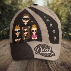 Our Personalized Classic Cap adds a special touch to your next camping trip or family outing. It's not just a practical accessory but also a thoughtful gift that will be treasured for years to come.Looking for unique Father's Day gifts? Look no further! Our Dad New Version Personalized Classic Cap is the perfect choice. Suitable for dads, fathers, daddies, new dads, papas, grandpas, stepdads, fathers-in-law, and husbands, it's a gift that speaks volumes of appreciation and love.Imagine the surprise on your father's face when he receives this Dad Hat on his birthday, Father’s Day, retirement party, or any father anniversary. Whether it's given as a gift from a daughter, or as gag gifts from a son, grandson, granddaughter, or wife, it's sure to bring a smile to his face.Make it a perfect hus 5-panel Baseball Cap As Gift, Father's Day Baseball Cap With Curved Bill, Father's Day Baseball Cap With Curved Brim, Father's Day Gift Snapback Baseball Cap, Father's Day Snapback Baseball Cap Gift, Father's Day Gift Adjustable Baseball Cap, Father's Day Outdoor Baseball Cap With Curved Bill, Adjustable Baseball Cap For Father's Day Gift, Casual Outdoor Baseball Cap For Father's Day