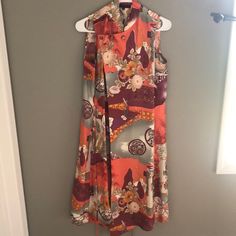 Kenzo Printed Kimono Dress With Japanese Print. Size 38 Eu Printed Kimono, Kenzo Paris, Japanese Print, Dress Silk, Print Kimonos, Japanese Prints, Kimono Dress, Silk Dress, Paris