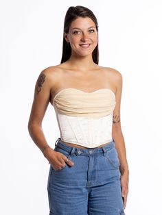 Get prepped for a flirty night out in our ivory satin with chiffon draped cowl neck corset top. 💋 Crafted from a silky woven fabric, this corset inspired top is complete with lace-up back detail, a cowl neckline, and a cropped fit with a curved hem. Finished with boning and removeable, adjustable straps. 100% Satisfaction Guarantee Outer Fabric 100% premium polyester 100% cotton lining Dry clean only Chiffon draped neckline Satin body Side zip closure Back Lace up adjustment Boned bodice Remove Cowl Neck Corset, Chiffon Corset, Cute Corset, Orchard Corset, Satin Corset Top, Neck Corset, College Outfit, Boned Bodice, Draped Neckline