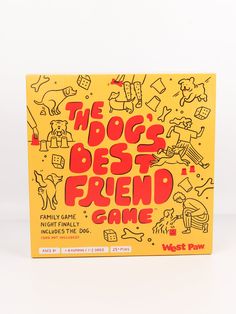 Dog's Best Friend Game - Heyday Dogs And Owners, Board Game Box, West Paw, Sand Timer, Board Game Design, Dog Best Friend, Bozeman Montana, Mystery Boxes, Paw Design