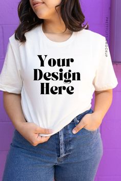 Do you design tshirts and need a mockup template to showcase your design? Then this JPG file is perfect to use in your Etsy shop! Just download this image, open it in your favorite editing software (we love Canva) and drag and drop your t-shirt design on top. We created our shirt mockups specifically for anyone who has a t shirt business, a print on demand store like Printful or Printify or sells SVG files. >>INSTANT DOWNLOAD<< Get 20% off your order: https://prettylittlemockup.ck.page/b274bdb84 Basic Cotton Sublimation T-shirt With Custom Print, Basic Customizable Cotton T-shirt, Basic Cotton T-shirt With Custom Sublimation Print, Cotton Graphic Tee With Sublimation Branding, Custom Print Cotton Sublimation Crew Neck, Basic Customizable Crew Neck T-shirt, Design Tshirts, Flat Lay Photography, T Shirt Image