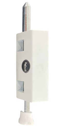 a white light switch with two lights on it's side and one in the middle