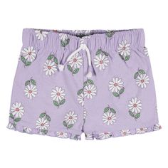 Get ready for spring and summer with our adorable pink floral infant and toddler flowy shorts. Each piece is made with soft cotton for breathability and to provide all-day comfort. We use STANDARD 100 by OEKO-TEX certification on products tested in an independent laboratory against a list of more than 400 harmful substances, including PFAS. Complete the look with our mix and match separates short sleeve and sleeveless tops. Toddler Summer Outfits, Baby Size Chart, Toddler Girl Shorts, Cotton Sleepwear, Flowy Shorts, Sleeveless Tops, Toddler Boy Outfits, Floral Print Shorts, Toddler Girl Outfits