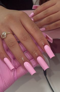 Italy Nails, Baby Pink Nails, Basic Nails, French Acrylic Nails, Baby Bubble, Long Acrylic Nails Coffin