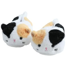 Big Fluffy Cat Slippers With Platforms: No Upper Material: Synthetic Shoes Type: Basic Outsole Material: TPR Lining Material: Polyester Insole Material: TPR Heel Type: Flat with Heel Height: Flat (≤1cm) Fit: Fits true to size, take your normal size Slippers Animal, Funny Slippers, White And Black Cat, Cat Slippers, Chat Kawaii, Bunny Slippers, Animal Slippers, Cozy Slippers, Dr Shoes