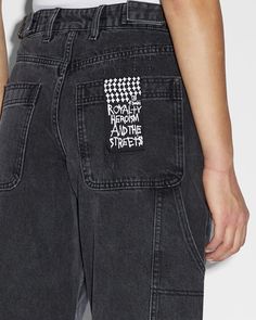 Low Rider Carpenter Low Rise Jeans Fallen - Black Denim | Ksubi ++ Spray On Jeans, Style Pant, Fall Jeans, Short Denim Skirt, Acid Wash Jeans, High Rise Denim Shorts, Low Rider, Cargo Pocket, Boot Cut Denim