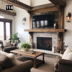 Please do not purchase a Mantel without first filling out the Quote Form and receiving a quote from us. Quote Form: https://form.jotform.com/240524957086059 Discover the Quintessence of Rustic Elegance: Mantels with Wooden Corbels by Anthony Shields & Sons Inc. Each mantel we craft is a celebration of rustic elegance, brought to life through the character-rich beauty of reclaimed wood beams. These mantels are not just pieces of wood; they are storied artifacts, lovingly transformed into the hear Wood Beam Fireplace, Beam Fireplace, Reclaimed Wood Fireplace, Reclaimed Wood Beams, Wooden Corbels, Wooden Fireplace, Fireplace Beam, Wood Beam, Rustic Fireplaces