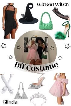 some very pretty dresses and shoes for halloween