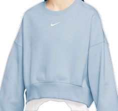 Spring Sporty Drop Shoulder Sweatshirt, Sporty Drop Shoulder Spring Sweatshirt, Sporty Drop Shoulder Sweatshirt For Spring, Nike Cotton Sweats For Spring, Nike Fleece Sweats For Spring, Nike Long Sleeve Sweats For Spring, Spring Sporty Crew Sweatshirt, Sporty Crew Neck Sweatshirt For Spring, Sporty Crew Sweatshirt For Spring