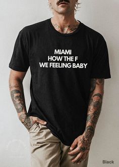 Party with this shirt featuring DJ John Summit's infamous quote!! lol 》》》》FAVORITE OUR SHOP TO SEE NEW DESIGNS EVERY WEEK!《《《《 - - FIT - - SIZE UP for an OVERSIZED FIT (see size chart in listing photos) Also available in other colors and styles.  If you are looking for a baggy and loose fit, please select 1 size up from your normal, and if you prefer and standard fit, please select your usual size. If you are not sure about your size, I suggest that you take measurements of a T-shirt that you ha Black Hip Hop T-shirt For Music Festival, Black Rave T-shirt With Screen Print, Black Pop Culture T-shirt With Slogan, Black Crew Neck T-shirt For Rave, Black Cotton Rave T-shirt, Rave Style Short Sleeve T-shirt With Letter Print, Black Tops With Letter Print For Music Festival, Black Letter Print Tops For Music Festival, Music Festival Crew Neck Tops With Letter Print