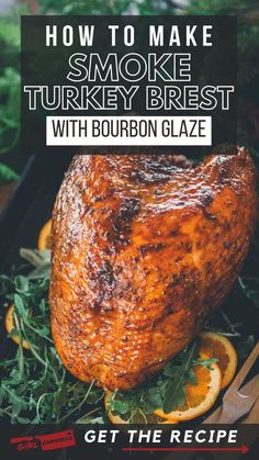 Master the art of smoking turkey breast! Juicy, tender, and packed with smoky flavor. Our foolproof method makes it easy! 💨🔥 #SmokedTurkey Smoked Turkey Bourbon Brine, Smoked Turkey Roast, Brines For Smoked Turkey, Treager Turkey Recipe, Turkey Smoker Recipes, Deboned Turkey Recipes, Smoked Wild Turkey Breast, Traeger Smoked Turkey Breast, Smoked Bone In Turkey Breast