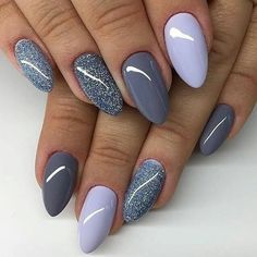 Unghie Sfumate, Fall Nail Art Designs, Blue Nail, Fall Nail Art, Nail Arts, Nail Polishes, Nail Accessories, Acrylic Nail Designs, Blue Nails