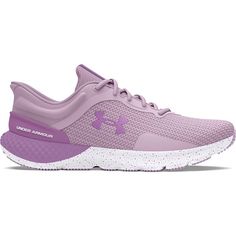 These Under Armour UA Charged Escape 4 women's running shoes are built for runners who need flexibility, cushioning & versatility. These women's running shoes feature Charged Cushioning in the midsole so you can take each stride with top-notch comfort and support. SHOE FEATURES Charged Cushioning® midsole is firmer in the heel & softer in the forefoot for support & comfort Firm external heel counter for additional support that keeps the back of the foot locked in place High-abrasion rubber added Women's Running Shoes, Breathable Shoes, Womens Athletic Shoes, How To Make Shoes, Shoes Shop, Shoe Size Chart, Men Shoes Size, Running Women, Womens Running Shoes