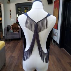 This Top Is So Cute. Open-Back Fringe Is Sexy And Looks Amazingvover And Bra Top Or Swimsuit Top. Lost Weight And Never Go To Wear. Excellent Condition Gold Corset, Open Back Tank, Sheer Tank Top, Pink Y2k, Spaghetti Strap Top, Lace Cami, Lost Weight, Strap Tops, Bra Top