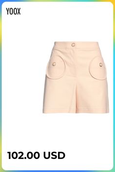 Plain weave, Multipockets, Darts, Solid color, Regular fit, Straight leg , Color: Apricot , Size: 2 Boutique Moschino, Ralph Lauren Outfits, Plain Weave, Kids Design, Handbags On Sale, Sneakers For Sale, Moschino, Apricot, Bermuda Shorts