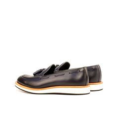 Lodino Loafers - Q by QS Business Casual Slip-on Tassel Loafers With Round Toe, Slip-on Oxfords With Stitched Sole And Plain Toe, Business Casual Tassel Loafers With Leather Sole, Slip-on Tassel Loafers With Round Toe For Business Casual, Slip-on Tassel Loafers For Business Casual, Business Casual Tassel Loafers With Rubber Sole, Office Tassel Loafers With Textured Sole And Plain Toe, Office Tassel Loafers With Textured Sole, Business Tassel Loafers With Brogue Detailing And Flat Heel