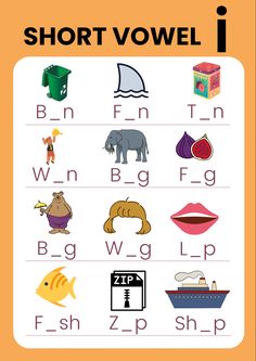 english vowels sounds, how many english vowels, english vowels worksheet, UKG english vowels worksheet, class 1 english vowels worksheet, english vowels worksheets for grade 1, english vowels worksheets for kindergarten, I Sound Words, Ukg Worksheet, English Vowels, Vowels Worksheet, Phonics Learning, Middle Sounds, Fruit Crafts