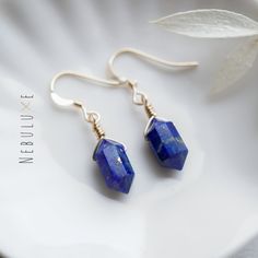 💙 Adorn yourself with the celestial allure of genuine lapis lazuli points in our exquisite earrings. Crafted in three stunning finishes & designs, this lapis lazuli jewelry exudes elegance and mystique. Elevate your style with the deep, celestial blue of lapis lazuli, capturing the beauty of the cosmos in every wear 💙 ⭒ Material: Hooks: 925 Sterling Silver / 14k Gold & Rose Gold Filled, Hoops: Stainless Steel, Threaders: 925 Sterling Silver ⭒ Finish: Silver * Gold * Rose Gold ⭒ Hooks length: Celestial Drop Earrings For Everyday, Everyday Celestial Drop Earrings, Celestial Style Earrings With Ear Wire For Everyday, Celestial Drop Earrings Gift, Celestial Style Everyday Earrings With Ear Wire, Celestial Style Drop Earrings As Gift, Celestial Style Hypoallergenic Drop Earrings, Everyday Celestial Style Earrings With Ear Wire, Celestial Style Hypoallergenic Jewelry Gift