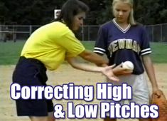 Evaluating softball pitching and how you can help a pitcher determine what they are doing wrong and provide corrections to improve their errors. Softball Plays, Softball Hair, Softball Stuff, Softball Pitching, Cheer Uniforms