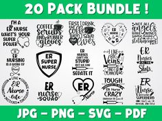 20 pack bundle svg designs for valentine's day