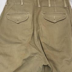 Vintage military work wear pants 1930-60s size: waist - 28” inseam-32” Pants Pocket, Vintage Military, Work Pants, Khaki Pants, Work Wear, Gold Jewelry, My Style, Pants, Leather