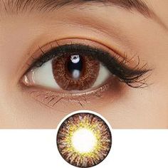 Buy Doll Eye Contacts & Eye Enlarging Circle Lenses | EyeCandy's Colour Contact Lenses, Limbal Ring, Hazel Color, Contact Lenses Case, Beautiful Eyes Color, Eye Contacts, Circle Lenses, Bright Eye, Brown Colour