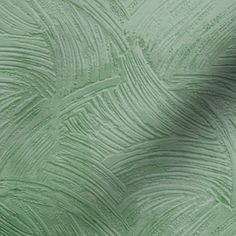 a green wallpaper with wavy lines on the back and sides, in shades of light green