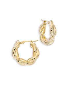 Moon & Meadow 14K Yellow Gold Twist Style Small Hoop Earrings Wedding Guest Coats, Evry Jewels, Vince Clothing, Stuart Weitzman Boots, Watch Trends, Twist Style, Small Hoop Earrings, Wedding Essentials, Fall Halloween Decor