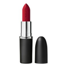 MACximal Silky Matte Lipstick - MACXIMAL MATTE LIPSTICK RUBY WOOBenefitsConditions and nourishes lipsImmediate and 8-hour moistureComfortable formulaLong-wearing and color-true, 12 hoursNon-feathering and non-bleeding, 12 hoursNon-flaking and non-caking, 12 hoursIconic matte lipstick that changed the world we live in may have been reimagined, but each famous and fresh hue still serves up that signature vanilla scent you already loveKey IngredientsCoconut Oil, Organic Shea & Cocoa Butter: Helps t Russian Red Lipstick, Russian Red Mac Lipstick, Mac Russian Red, Best Red Lipstick, Lipstick Mac, Russian Red, Café Mocha, Ruby Woo, Creamy Lipstick