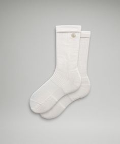 Its The Little Things That Count, Like These Socks With Integrated Cushioning For All-Day Comfort. Designed For Casual. Terrytoe Cushioning Extends Over Your Toes For A Layer Of Protection. 360 Degree Arch Support. Left And Right Toe Construction For A Comfortable Fit. | Men's Daily Stride Ribbed Comfort Crew Socks Breathable Cotton Sporty Socks, White Ribbed Cotton Socks, Men's Affordable Classic Socks, White Cotton No-show Socks, Sporty White Fade-resistant Socks, School Accessories, Men's Socks, The Little Things, Personal Shopping