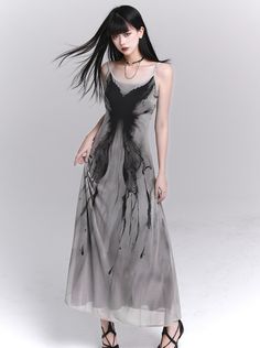 ❤︎Ghost Girl Gray Suspended Dress❤︎
⚠Please allow 10 days for this item to ship. Sleeveless Grunge Halloween Dress, Grunge Style Dress For Summer Costume Party, Grunge Dress For Summer Costume Party, Gray Spaghetti Strap Dresses For Spring, Grunge Style Summer Dress For Costume Party, Gray Spaghetti Strap Spring Dress, Sleeveless Grunge Party Dress, Gothic Dresses With Spaghetti Straps For Halloween, Spring Grunge Dresses For Alternative Fashion