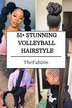 Looking for the perfect volleyball hairstyle? Whether you have short hair, long locks, or curly tresses, we've got you covered with easy and trendy volleyball hairstyles that don't require braids. Stay stylish on the court with these practical yet fashionable hairdos that will keep your hair out of your face so you can focus on winning the game! Long Locks, Short Hair