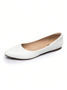 TIMELESS CLASSIC: The pointed design will make your feet look slender and your temperament more charming, suitable for women daily casual and work wear.
COMFORTABLE MATERIAL: The upper is made of soft, lightweight PU or suede fabric. The breathable insole design in the middle can quickly absorb moisture and keep the feet dry and tidy.
EVERY OCCASION: Ballet flats shoes suit for jeans, shirt and dress, you can go to party, concert, wedding, office and a romantic trip or some beautiful parks.
SELE Fitted Casual Flats With Low Heel, Casual Fitted Flats With Low Heel, Fitted Casual Pointed Toe Flats, Casual White Pointed Toe Flats, Casual Fitted Pointed Toe Flats, Casual Fitted Slip-on Pointed Toe Flats, Spring Casual Pointed Toe Flats For Work, Fitted Casual Flats For Work, Fitted Almond Toe Ballet Flats For Office