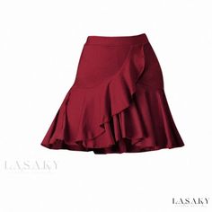 Lasaky - Adult Fringe Skirt for Latin Dance Practice and Performances Latin Dance Skirt, Casual Maxi Skirt, Dance Training, Dance Skirt, Fringe Skirt, Dance Practice, Black Fringe, Tank Top Camisole, Latin Dance